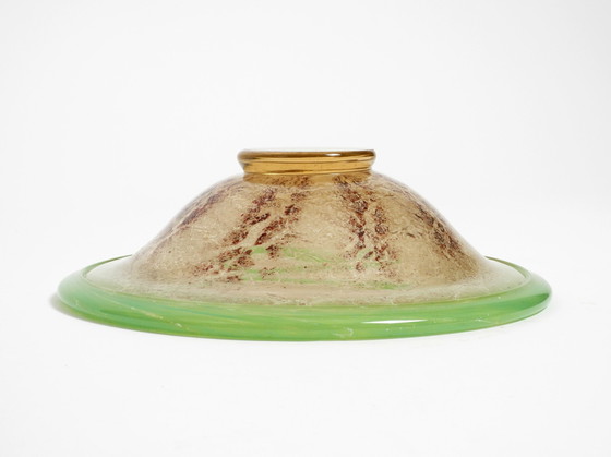 Image 1 of Tre belle ciotole in vetro colorato degli anni '30 di Karl Wiedmann per WMF Ikora | ø30, ø27,5 e ø24