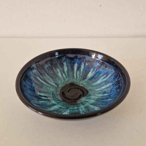 Image 1 of Plat en céramique vintage Yopia des années 70