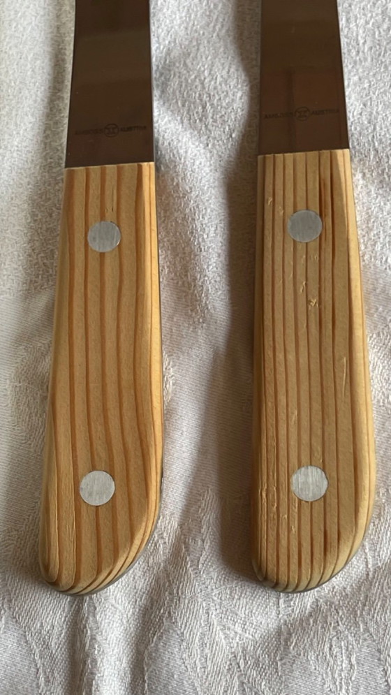 Cuchillo y Tenedor para Trinchar de Amboss Austria – Juegos de cubiertos, Madera, polished steel (photo 6 of 7)