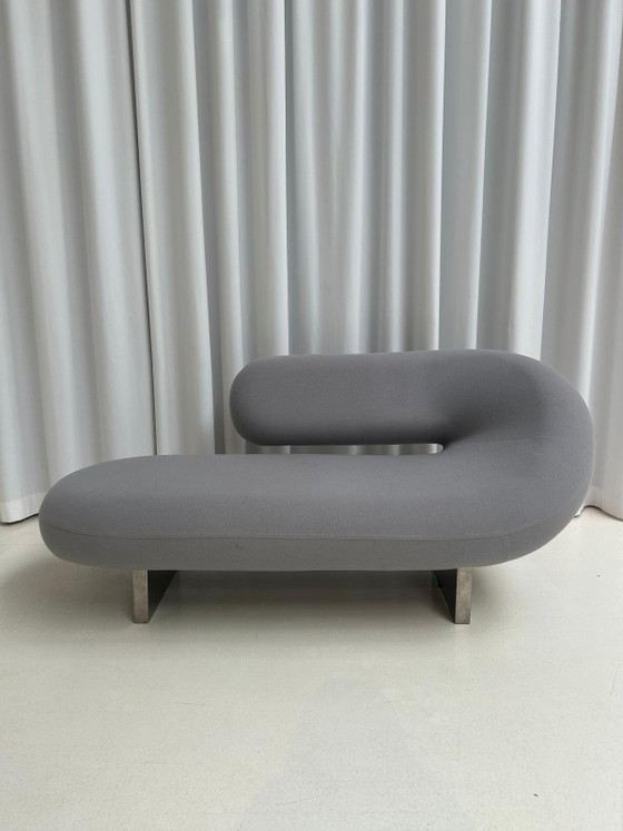 Chaise longue Artifort – Chaises longues, Wool, rvs (photo 5 of 9)