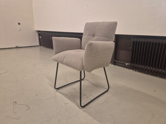 Image 1 of 6x SHOWROOM OUTLET - Eetkamerstoelen Dante - Teddy - NIEUW