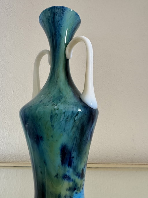 Vase opaline de Florence années 70