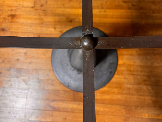 Image 1 of Mesa de comedor Astrolabe Aleph Driade de Oscar Tusquets, 116 cm.