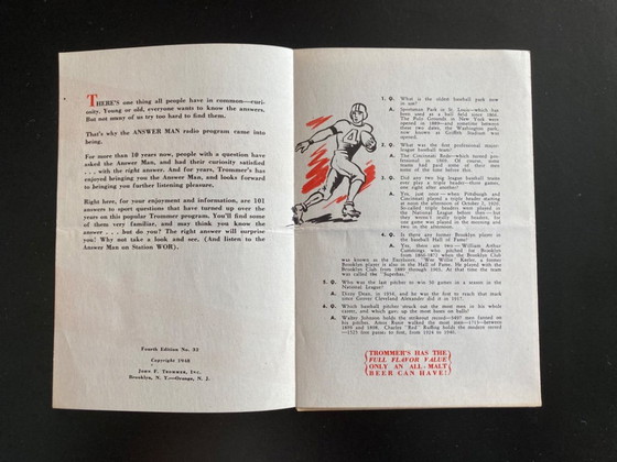 Honkbalmemorabilia – Cadeaus, Paper (photo 6 of 18)