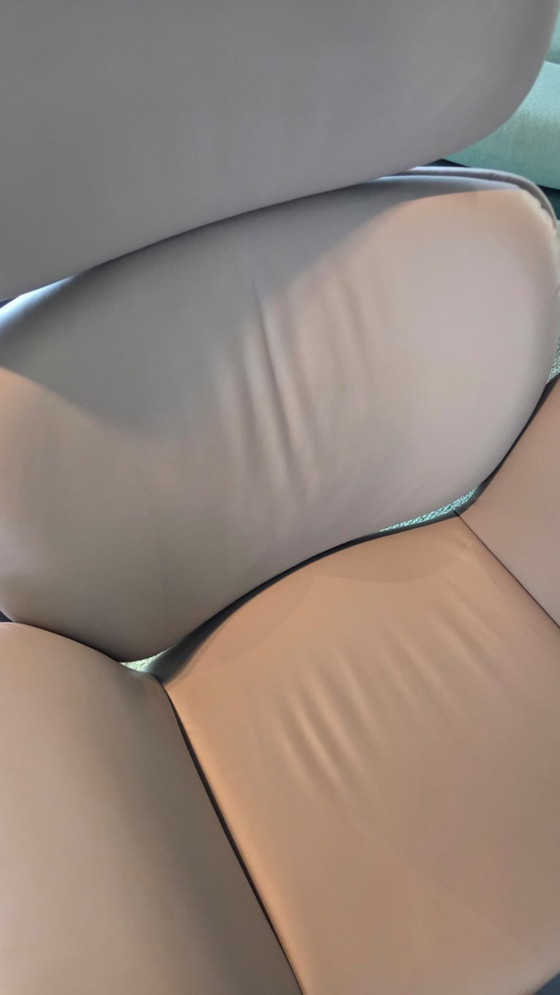 Image 1 of Artifort F550 Tulpen-Sessel von Pierre Paulin (mit Hocker)
