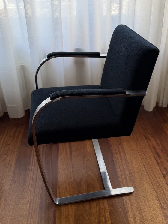 Image 1 of Set van 6 originele Knoll Brno stoelen, Ludwig Mies Van der Rohe.