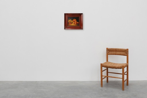 Dipinto ad olio su tavola del XVIII secolo, natura morta, Paesi Bassi