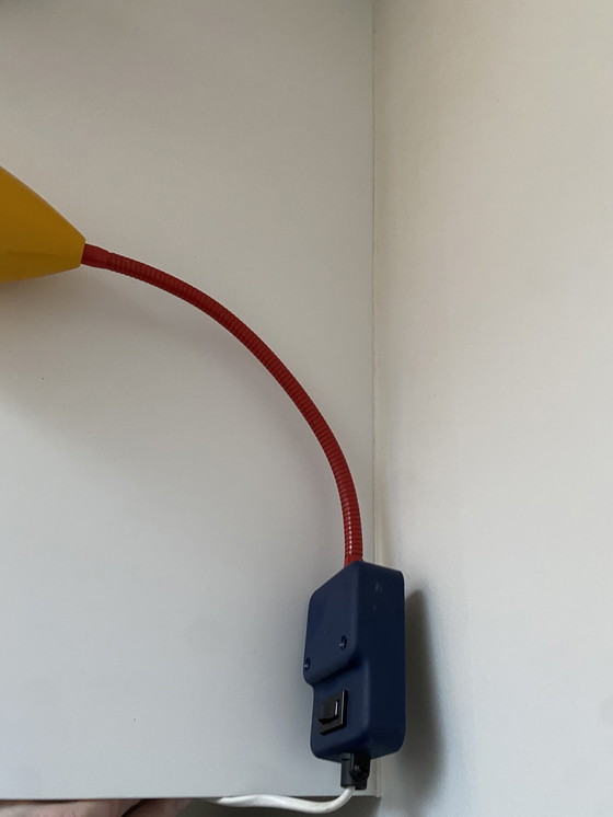Image 1 of Vintage Happylight - Model 54013 - Memphis Stijl - Nederlands Design - Wandlamp - 1980 -