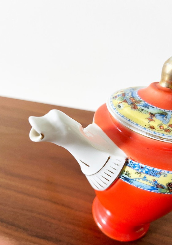 Image 1 of Antico servizio da tè in porcellana Slaggenwald