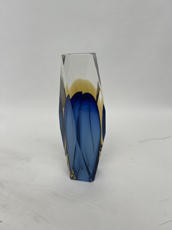 Vintage Murano Glass Vase - Mid Century (photo 9 of 9)