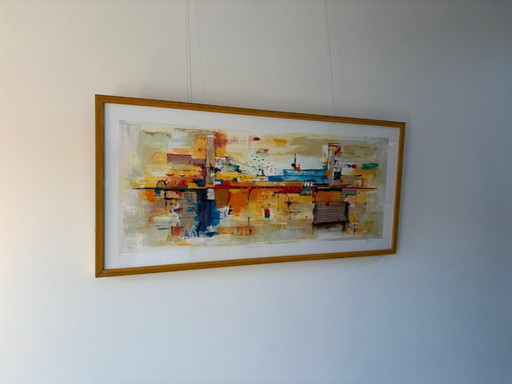 Nicole Schaap - Lever du Soleil - Serigrafia (cornice inclusa)