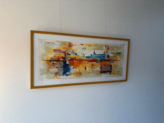 Image 1 of Nicole Schaap - Lever du Soleil - Serigrafia (cornice inclusa)