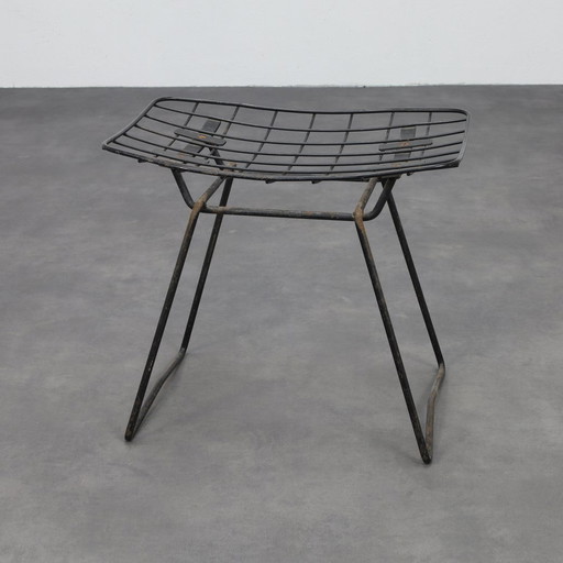 Vintage Stool Wire Steel Cees Braakman Pastoe