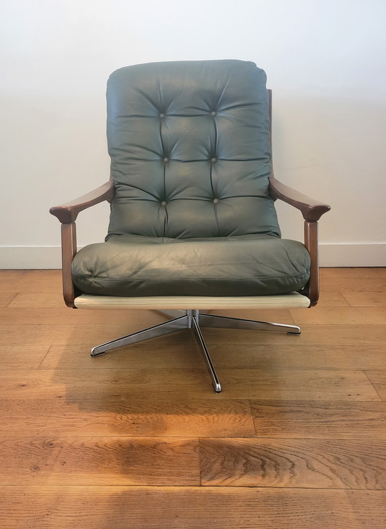 Image 1 of Vintage Eugen Schmidt Swivel Chair for Soloform 1960