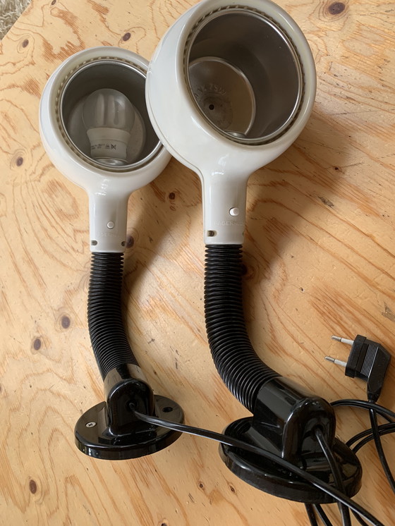 Image 1 of 2x Fagerhults sconces from the 1960s