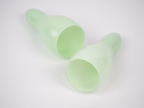 Image 1 of Paire de 2 lampes danoises Gry par Peter Svarrer, Holmegaard, 2002