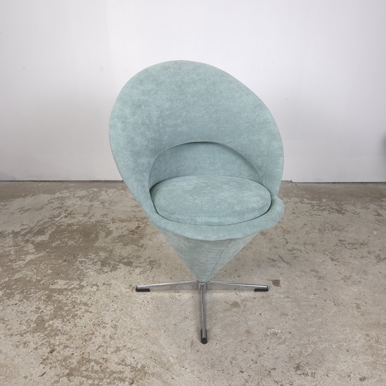 Image 1 of Verner Panton, Vintage jaren 60 'Cone Chair' draaistoel