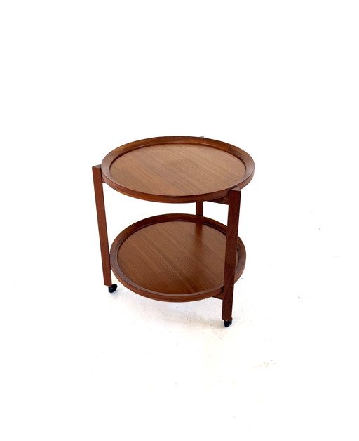 Vintage Danish teak trolley, Sika Møbler ‘60