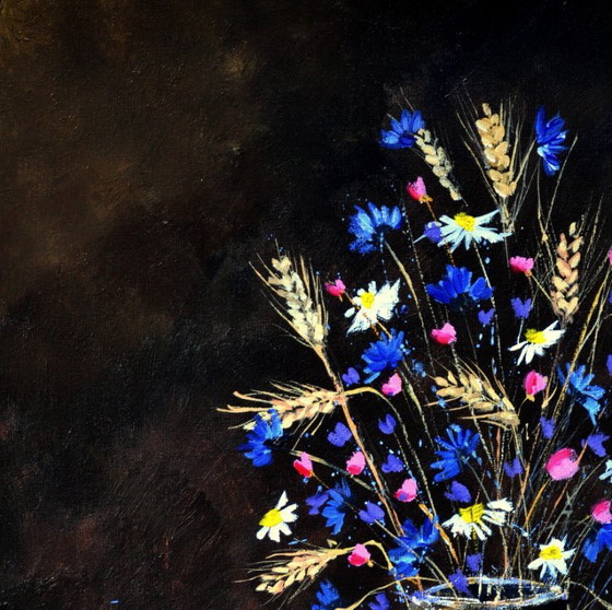 Wild Flowers Still Life – Paintings & Drawings, Canvas (photo 2 of 5)