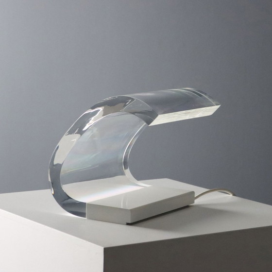 Image 1 of Oluce '281 Acrylic' Lamp