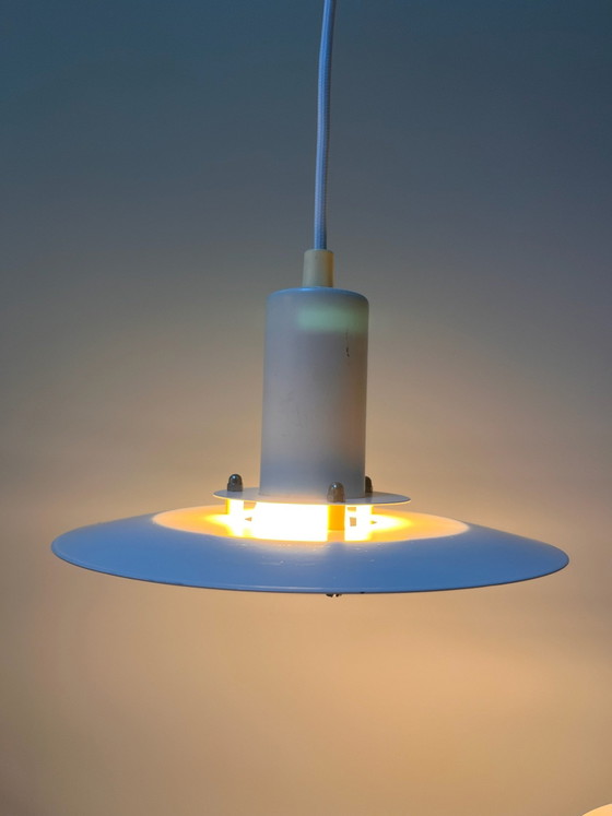 Set di 2 Lampade a sospensione vintage Lyfa Model 4020 design danese – anni '70/'80 – Alluminio (photo 7 of 11)