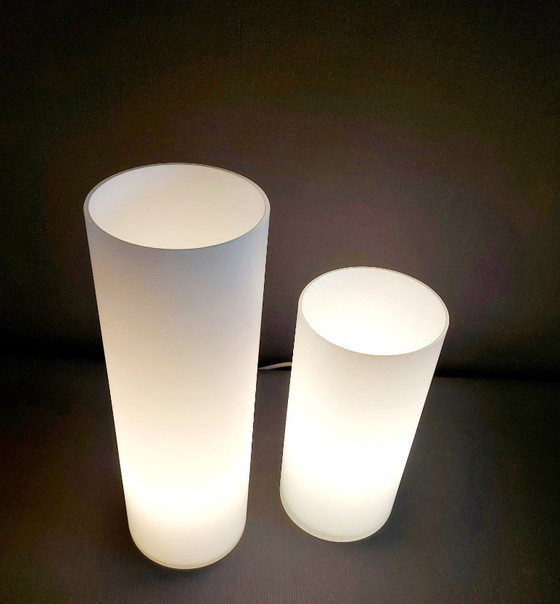 Set Volux 'Zen' Table lamps – Glass (photo 6 of 14)
