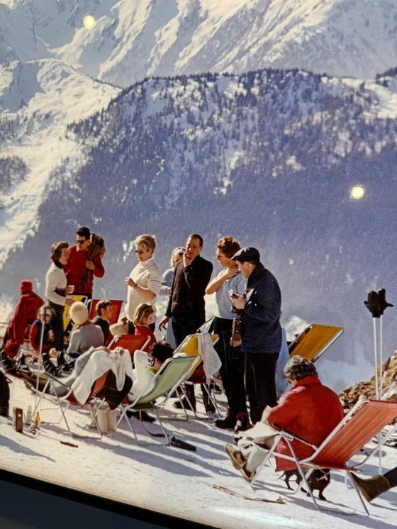 Image 1 of Slim Aarons - Faulenzen in Verbier