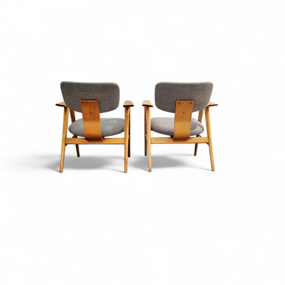 Image 1 of Mid-Century Modern fauteuil FB14 van Cees Braakman voor Pastoe 1955, Set van 2