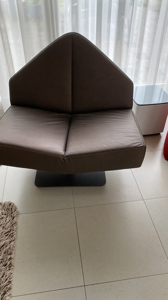 Leolux Sofa Plus Bastille Und Wibber Sessel – 3-5 Sitzer Sofas, Leather (photo 7 of 7)