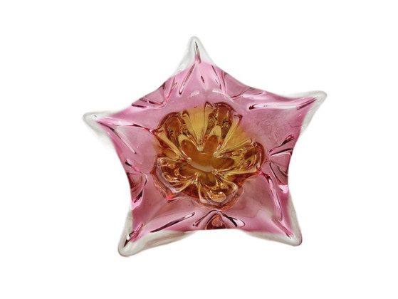 Bol décoratif de J. Hospodka pour la verrerie Chribska, ancienne Tchécoslovaquie, années 1960 – Glass (photo 14 of 15)
