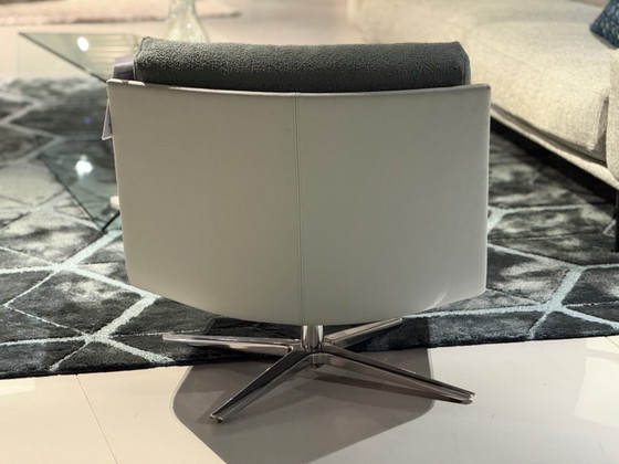 Kudo, Leolux, Sessel, Stoff, Aluminium, Grün, Design (Foto 4 von 6)