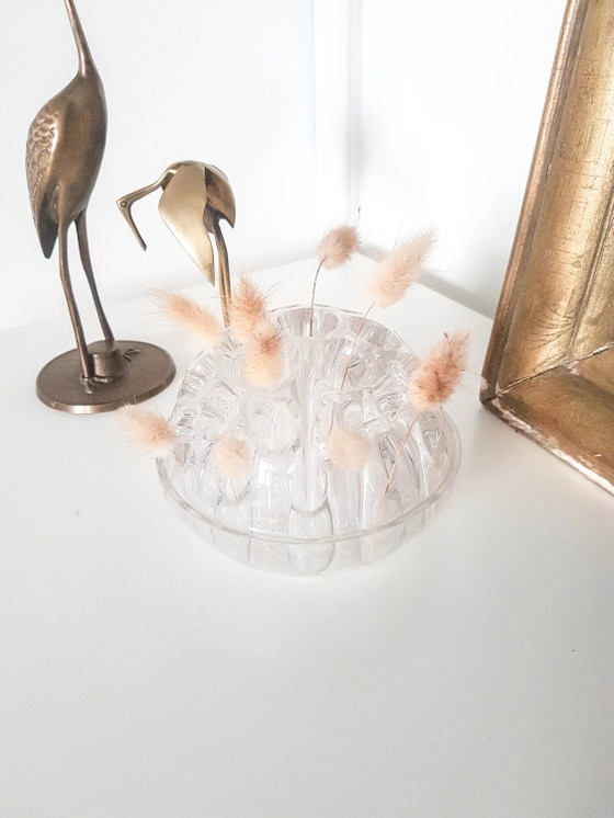 Pique-fleurs Vintage en Verre No. 4 1/2 Made in France – Vases, Glass (photo 3 of 10)
