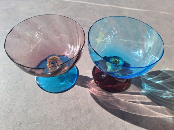 2 vasos de Murano de Nason Moretti – Vasos y jarras, Crystal, Glass (photo 3 of 6)