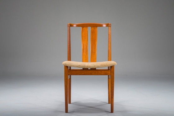 Image 1 of  Mid Century Modern Dänischer Teakholz-Esszimmerstuhl von Henning Sørensen für Vamdrup Stolefabrik, 1960er Jahre