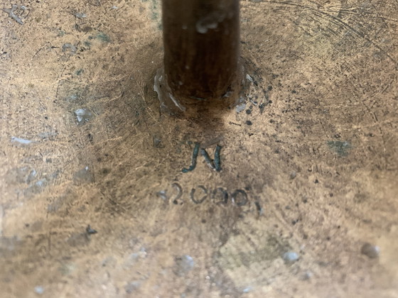 Image 1 of Deux chandeliers en bronze 