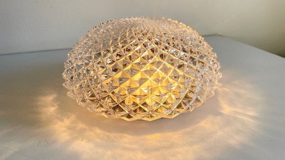 Image 1 of Lampada da parete/soffitto in semicristallo, anni '50