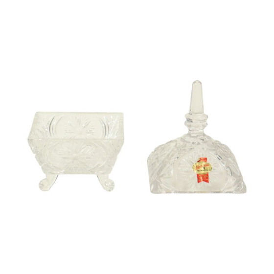 Image 1 of Bonbonnière en cristal Bonbonnière