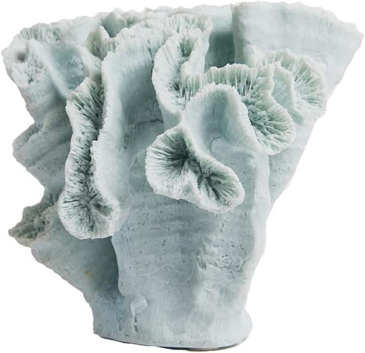 HAUCOZE Sculpture corail personnages statue de table décor polyrésine art cadeau 19cm