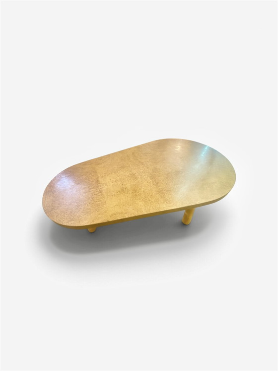 Organic style Coffee table in walnut burl, France circa 1950., Wood, Brown (photo 3 of 6)