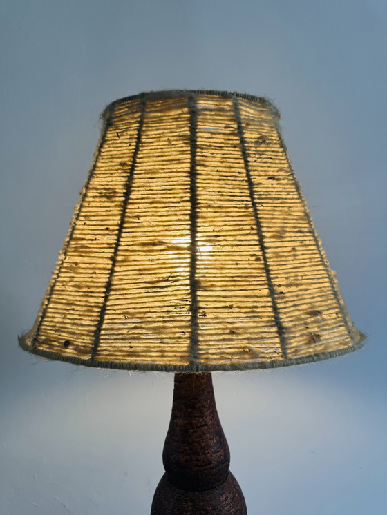 Image 1 of STONEWARE TABLE LAMP BY PIETER GROENEVELDT, THE NETHERLANDS, CIRCA 1950s