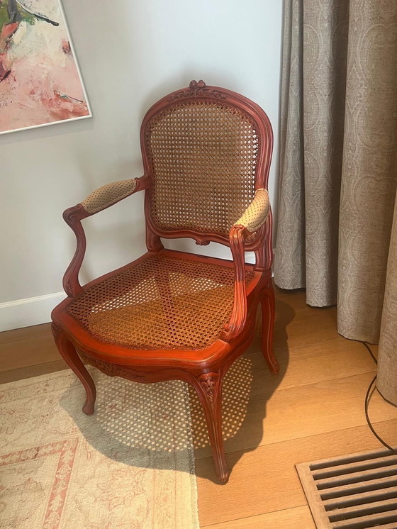 Image 1 of 10x beautiful Louis XV (dining room) chairs