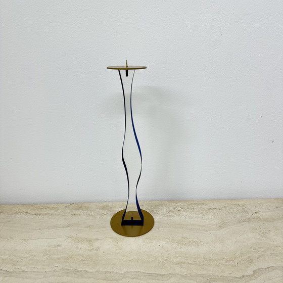 Image 1 of Lucite Cec Lepage Stil Lucite Kerzenständer, 1980er