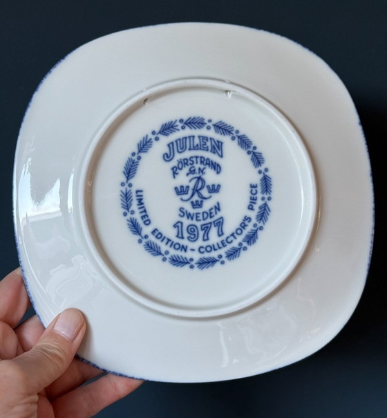 Image 1 of Rörstrand Julen set of 8 Gunnar Nylund plates