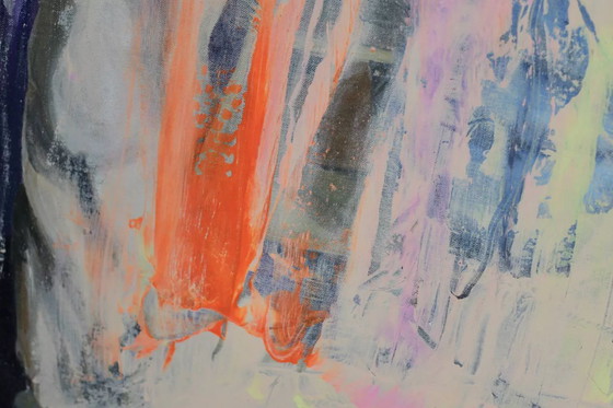 Image 1 of Abstract Painting On Canvas