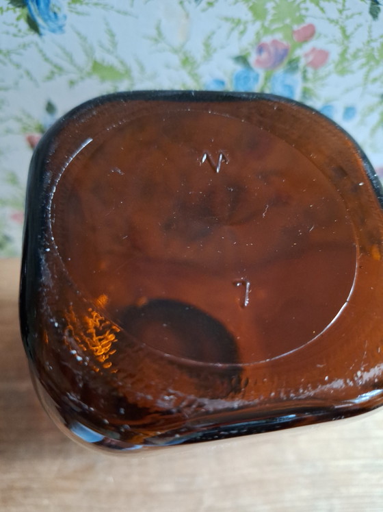 Set Van 5 Amber Glas Apothekerspotten – Keukenaccessoires, Plastic (photo 8 of 9)