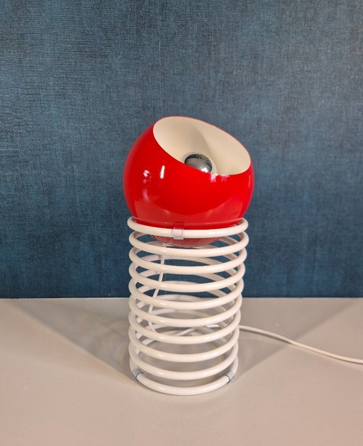 Vintage table lamp - Space Age spiral lamp - 1980s