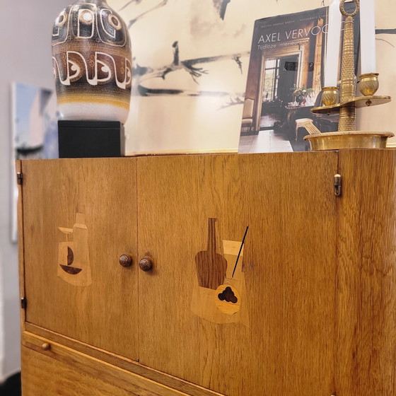 Image 1 of Mueble Bar Art Déco, Madera De Arce, Circa 1930 – Francia