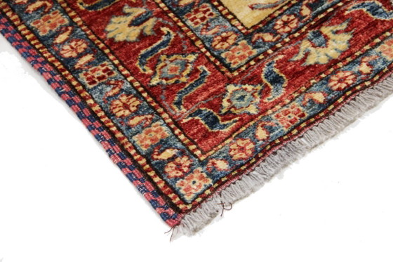 Image 1 of Original Hand-Knotted Kazak Antique Rug 283 x 85 cm