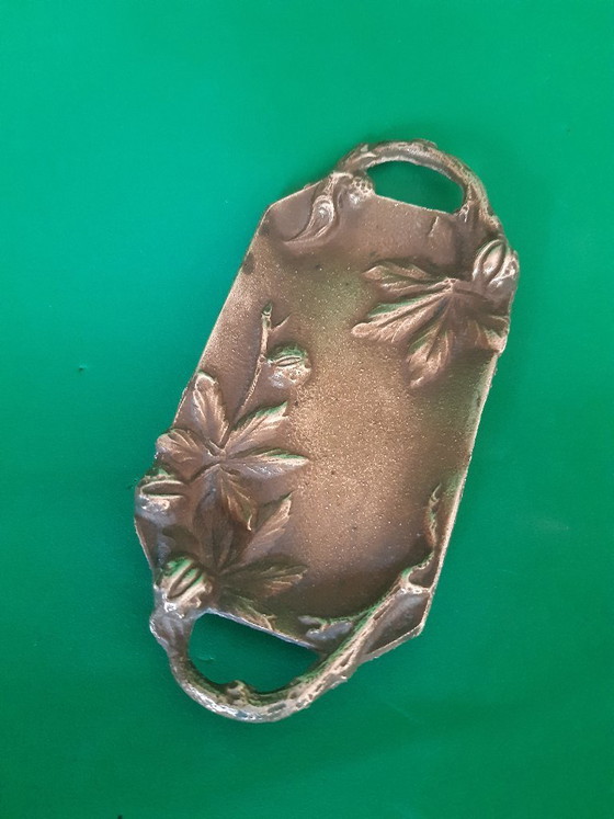 Small Art Nouveau Bronze Tray – Decorative Objects (photo 6 of 6)