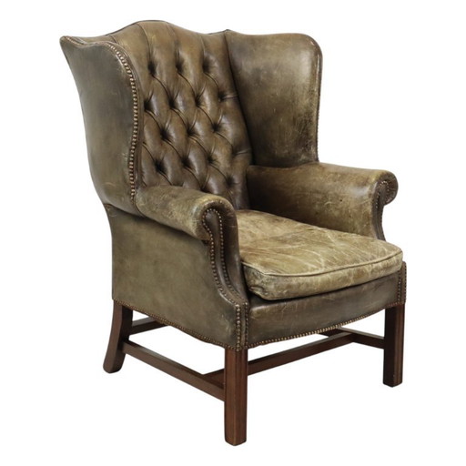 Chesterfield Sessel Ohrensessel